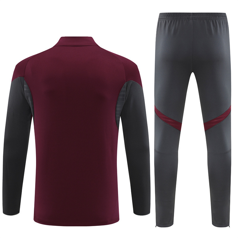 2025/2026 Arsenal Kids Half Zip Training Clothes (Adult Kids Kit)