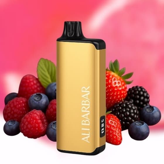 ALIBARBAR NIGOT 9000 Puffs - Berry Bomb【3-7 days】