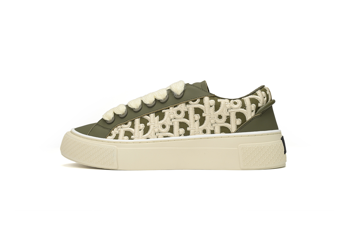 3SN272 ZIR1 6536 Denim Tears' B33 Sneakers Release Khaki Embroidery
