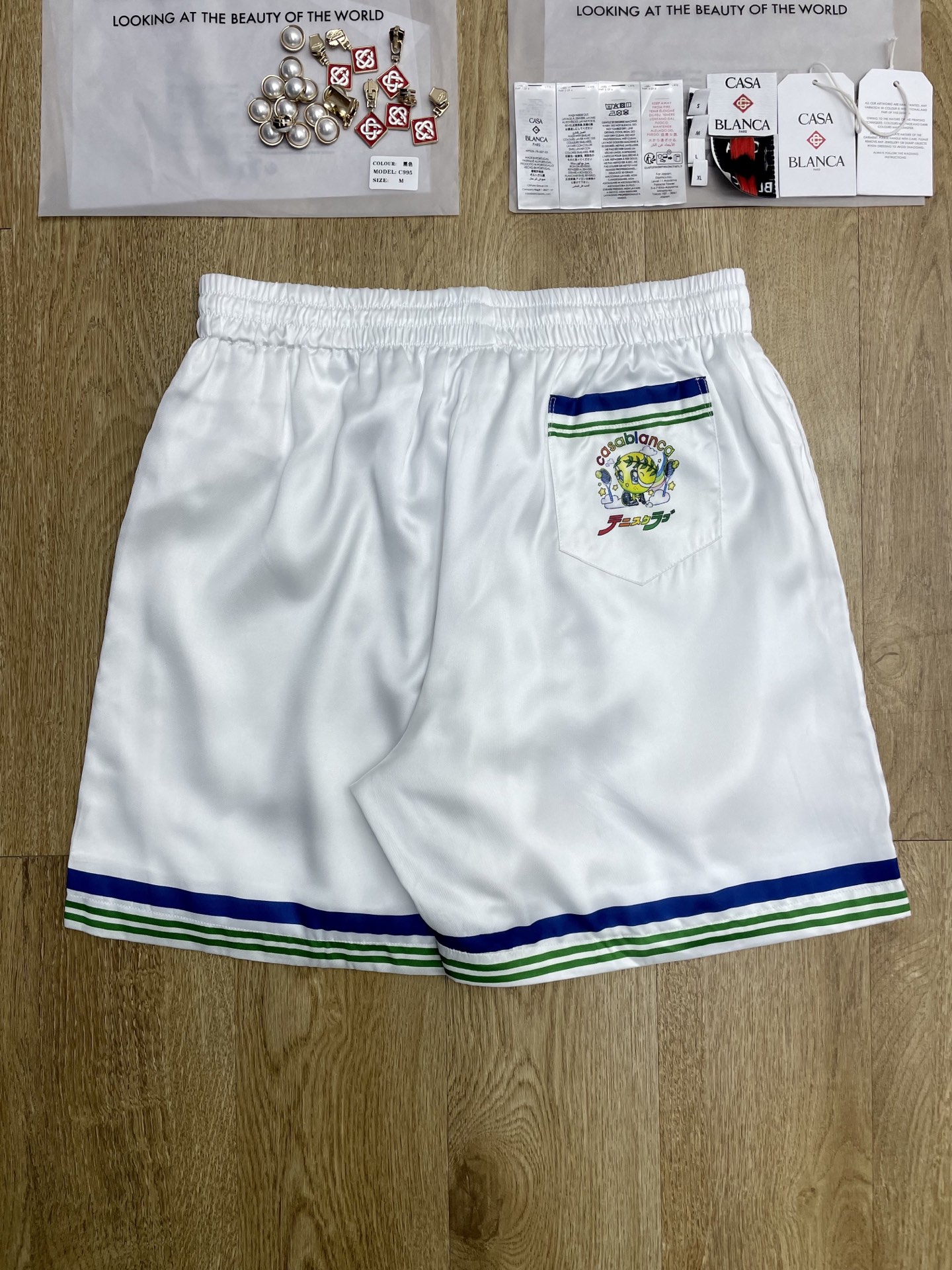 Casablanca Shorts Size S-XL