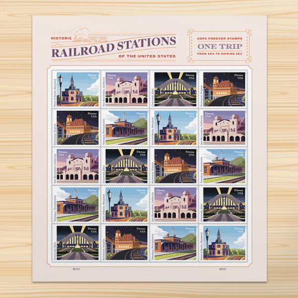 🎁[US FREE SHIPPING]100PCS-Railroad Stations