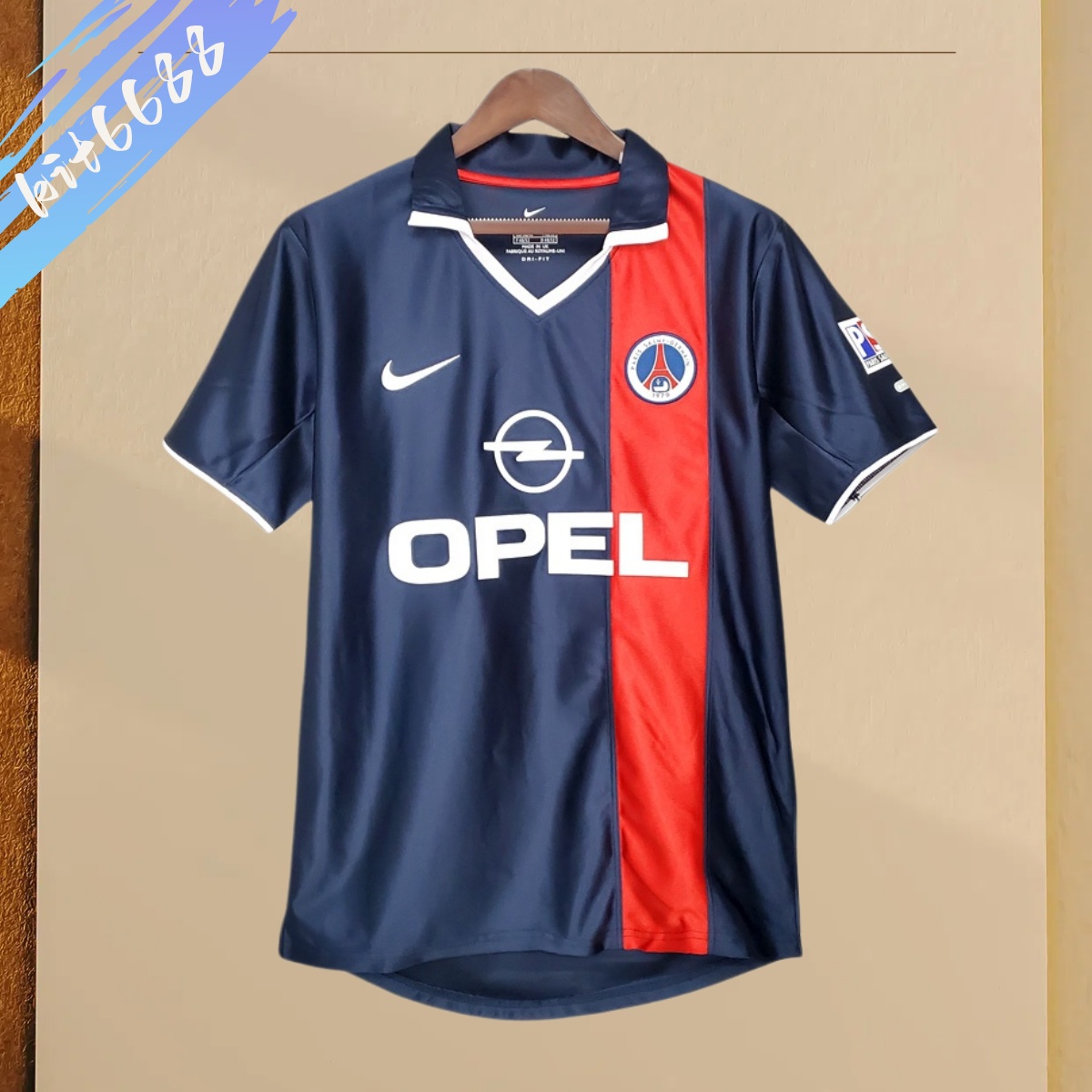 2001/2002 PSG Paris Saint-Germain Home Retro Football Shirt