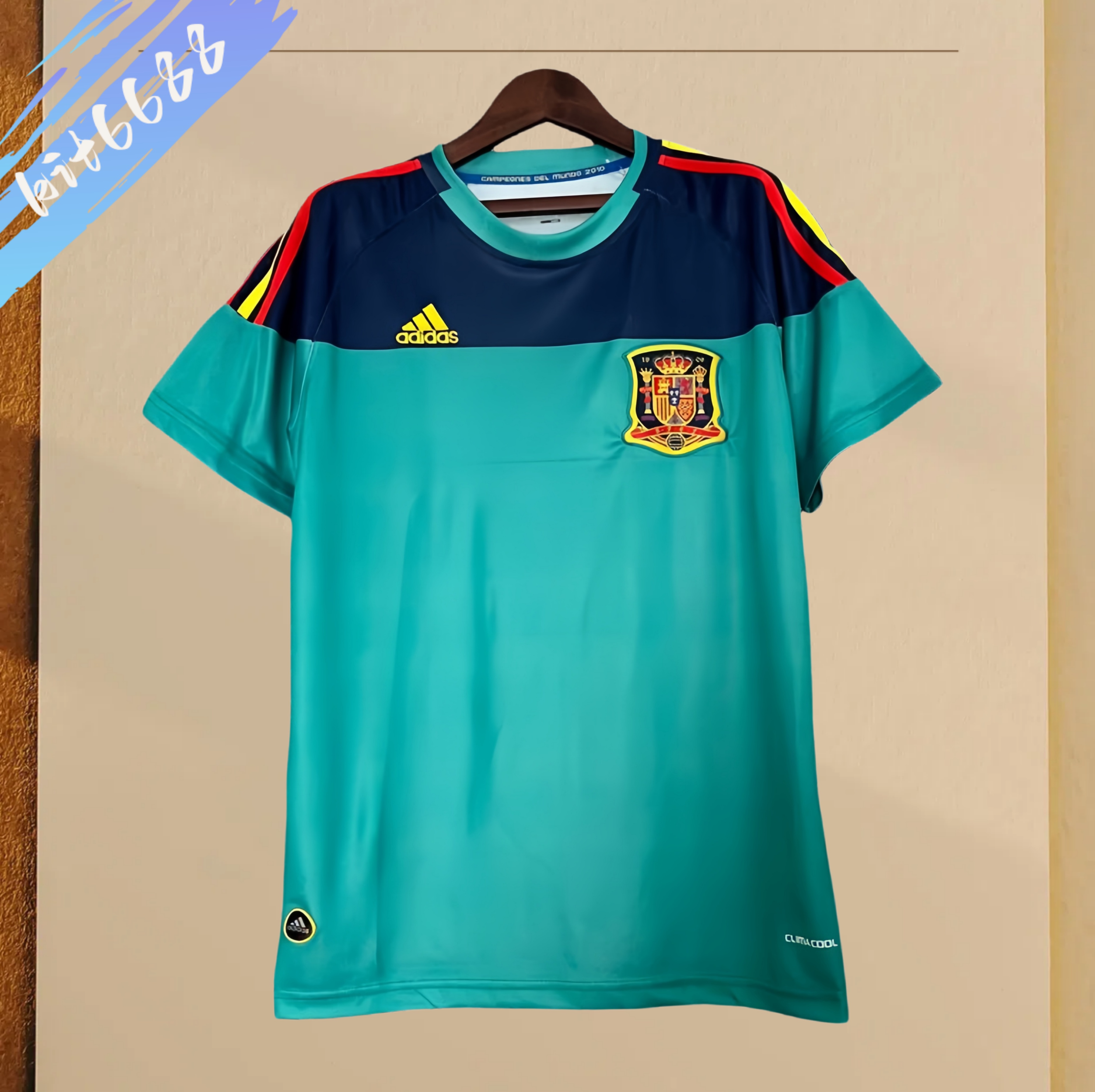 2010 Spain Goalkeeper Retro Football Shirt