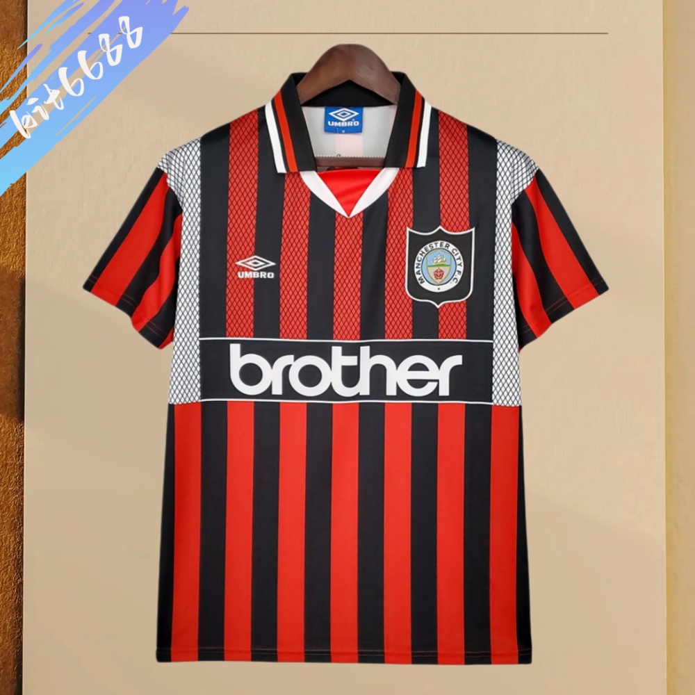 1994/1996 Manchester City Retro Away Football Shirt