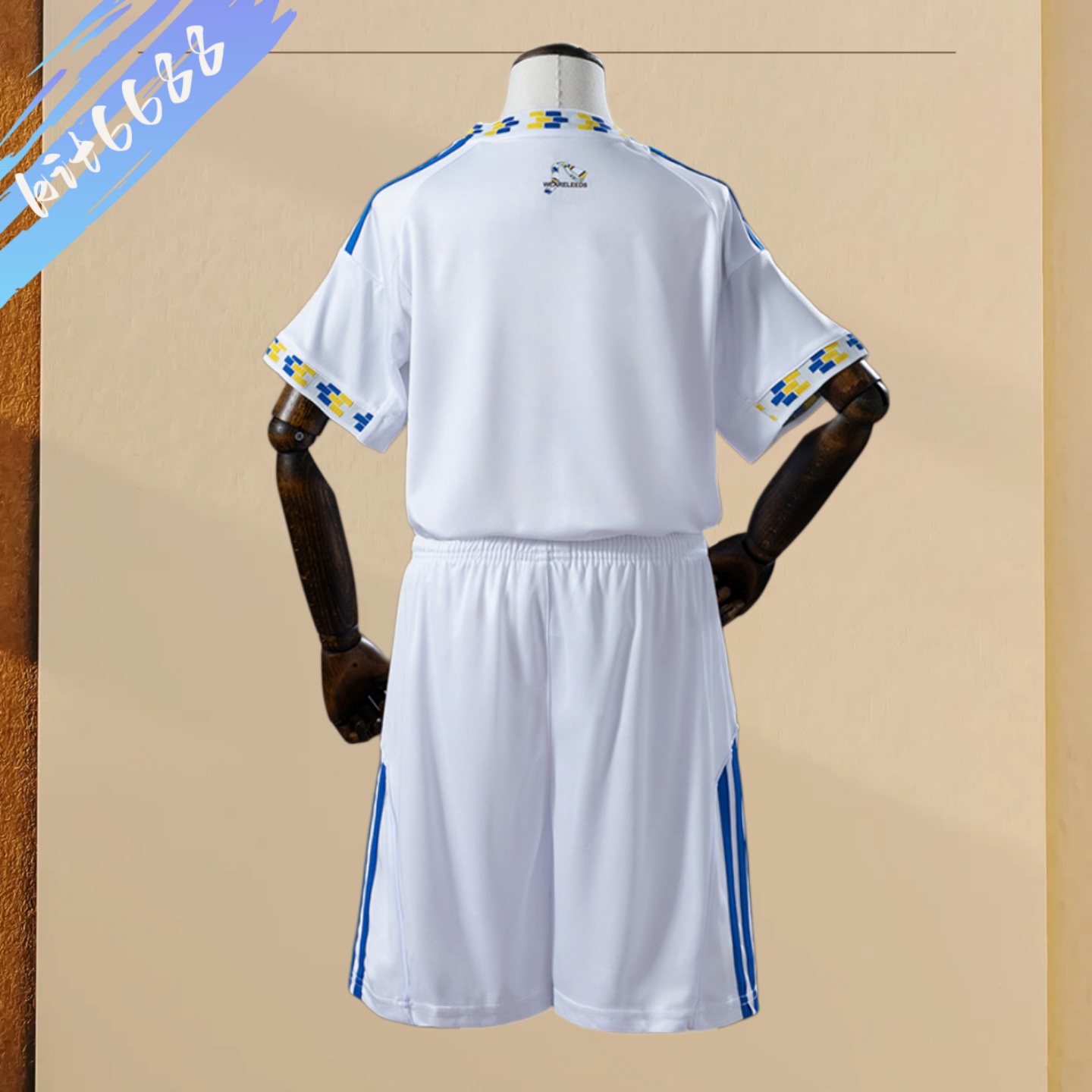 2025/2026 Leeds United Home Football Shirt (Kids Kit socks)