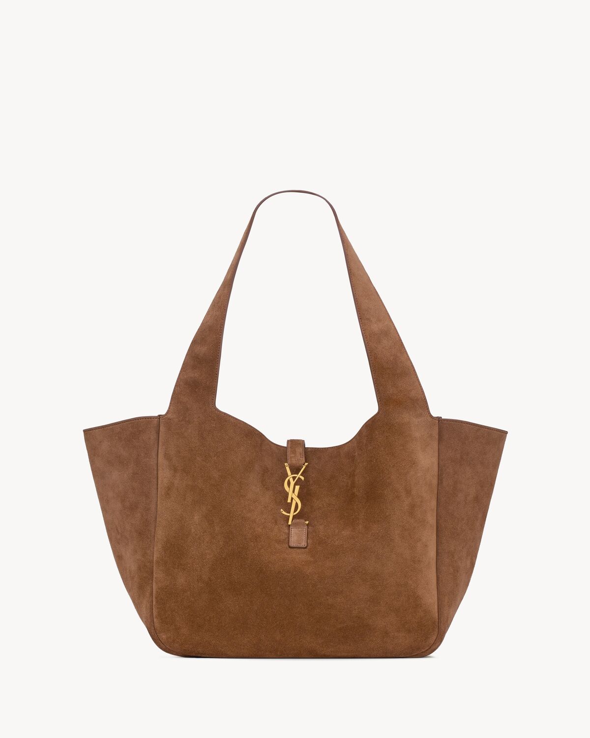 le 5 à 7 bea in suede CARAMEL COGNAC