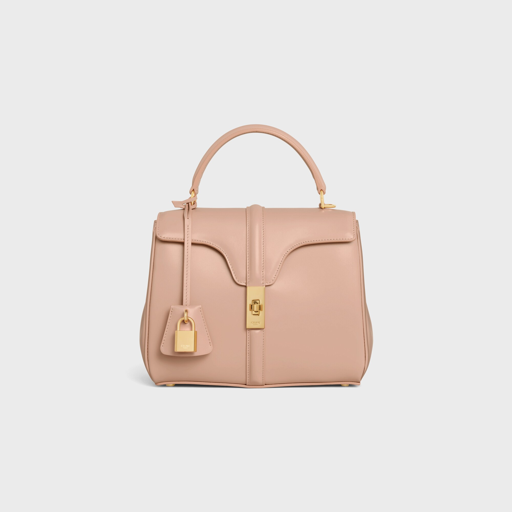 Small 16 Bag IN satinated calfskin Soft Peach