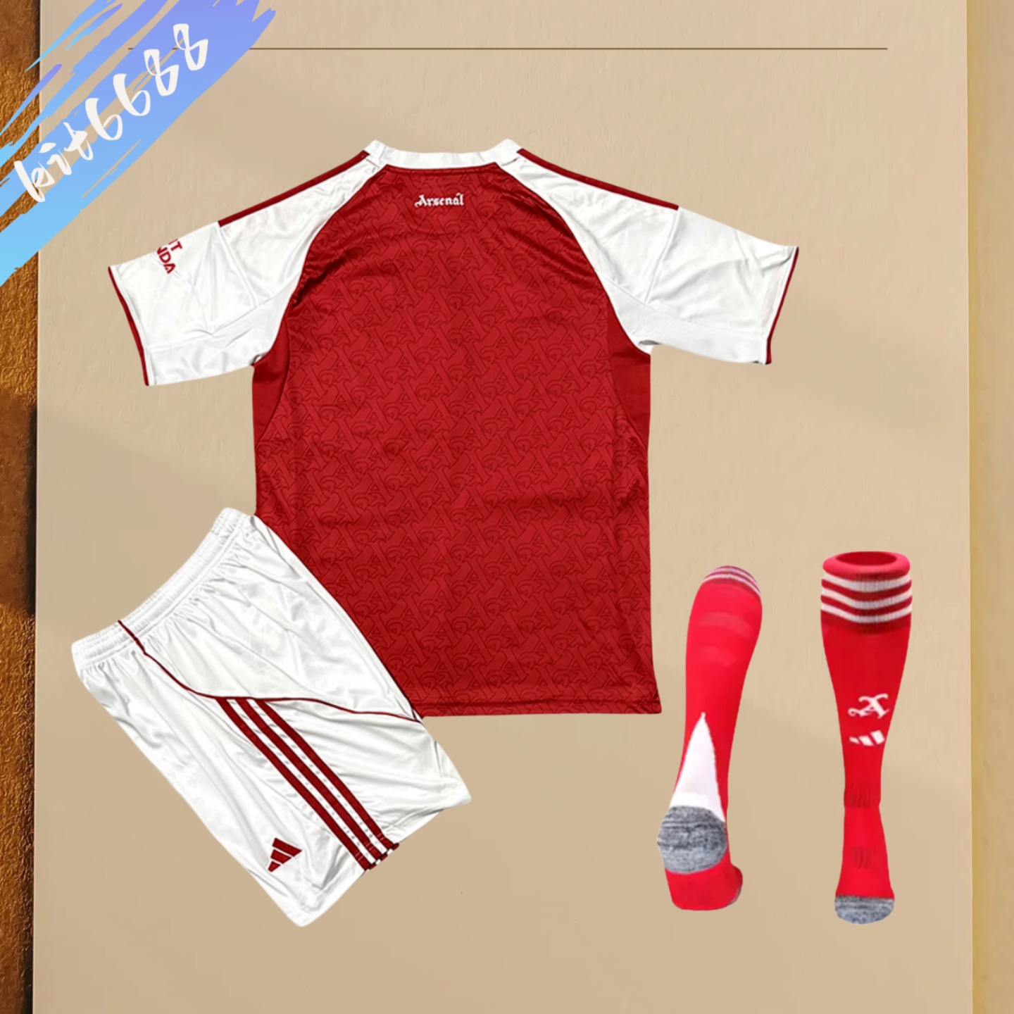2025/2026 Arsenal Home Football Shirt (adult Kids Kit socks)