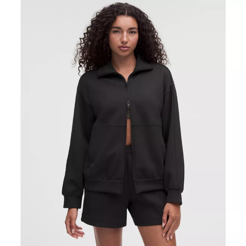 Smooth Spacer Oversized Full Zip