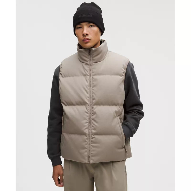 Always Down Puffer Vest Tech Canvas