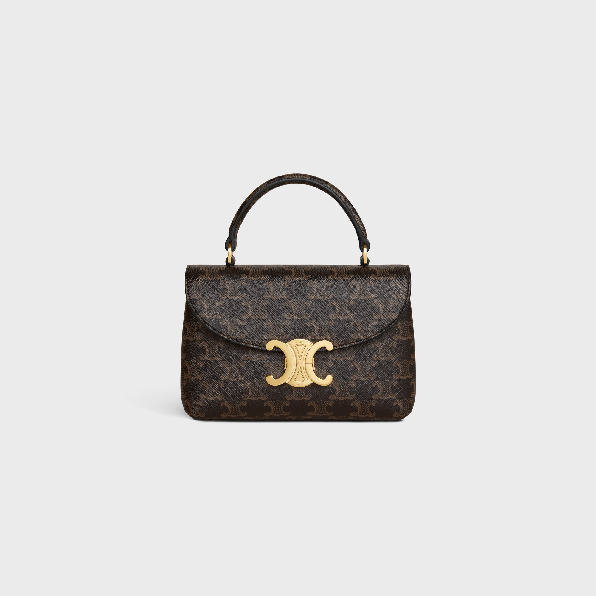 TEEN NINO BAG IN Triomphe Canvas TAN