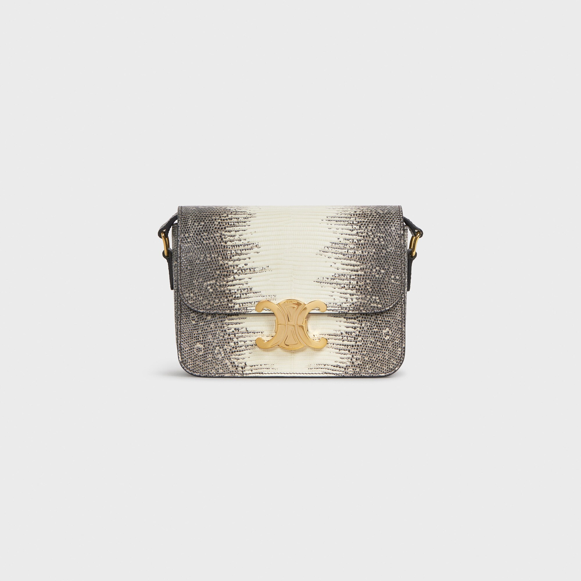 TEEN TRIOMPHE BAG IN Lizard NATURAL