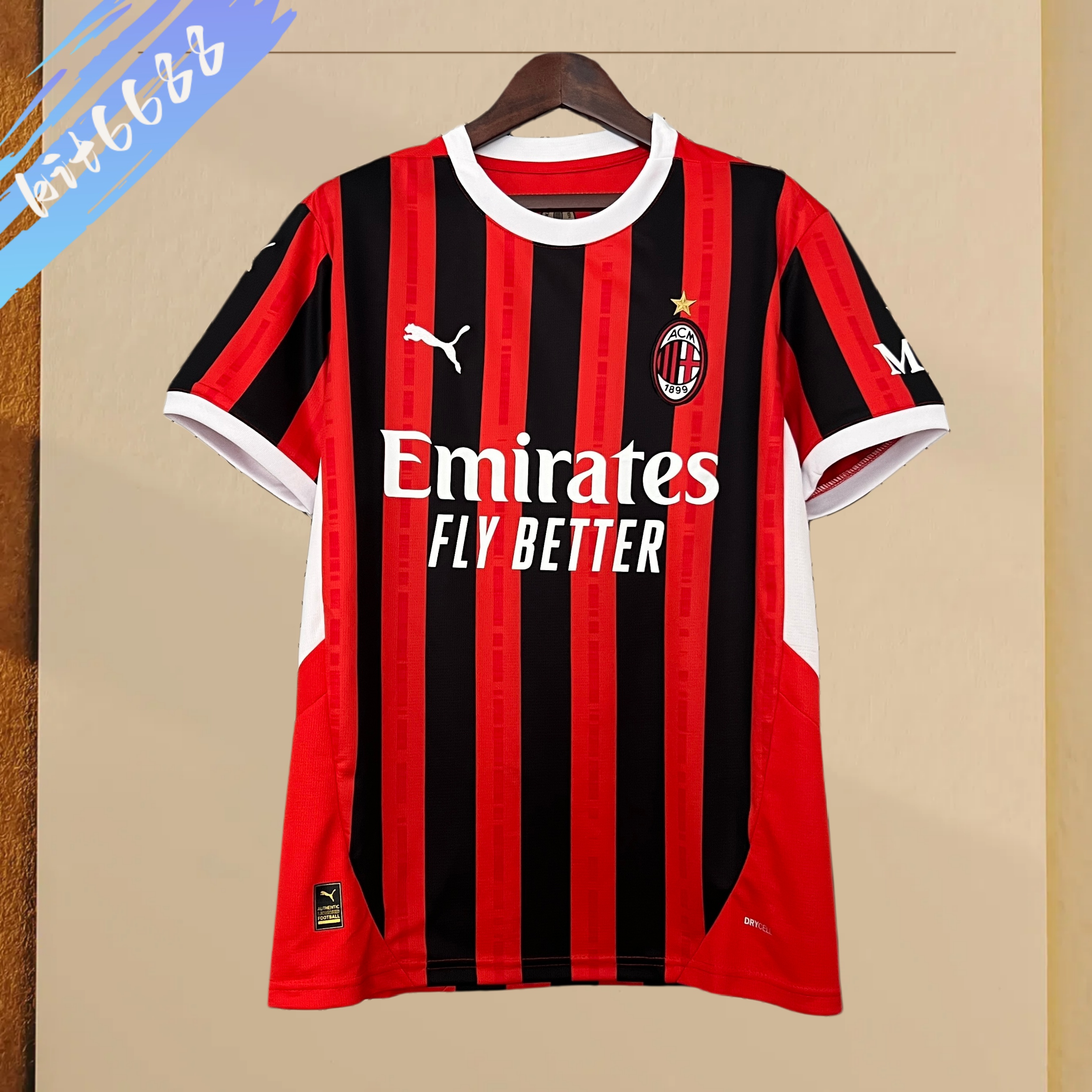 2024/2025 AC Milan home Football Shirt (Fan Edition)
