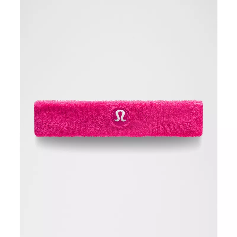 High-Pile Cotton Terry Sweatband