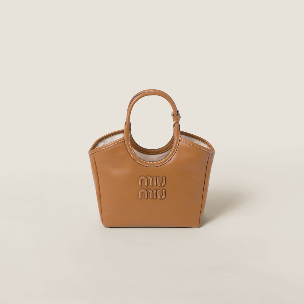 IVY leather bag Cognac
