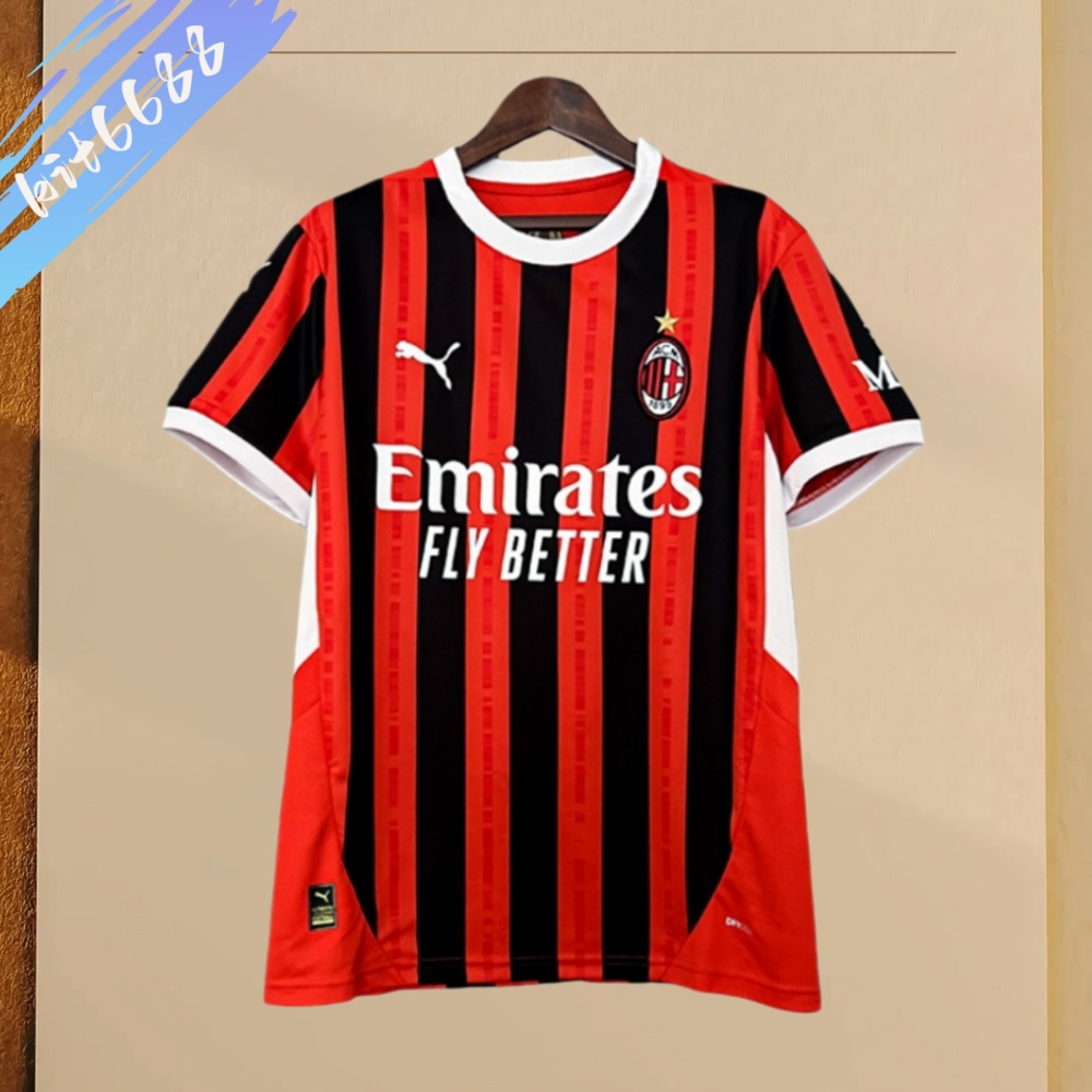 2024/2025 AC Milan Home Football Shirt (Fan Edition)