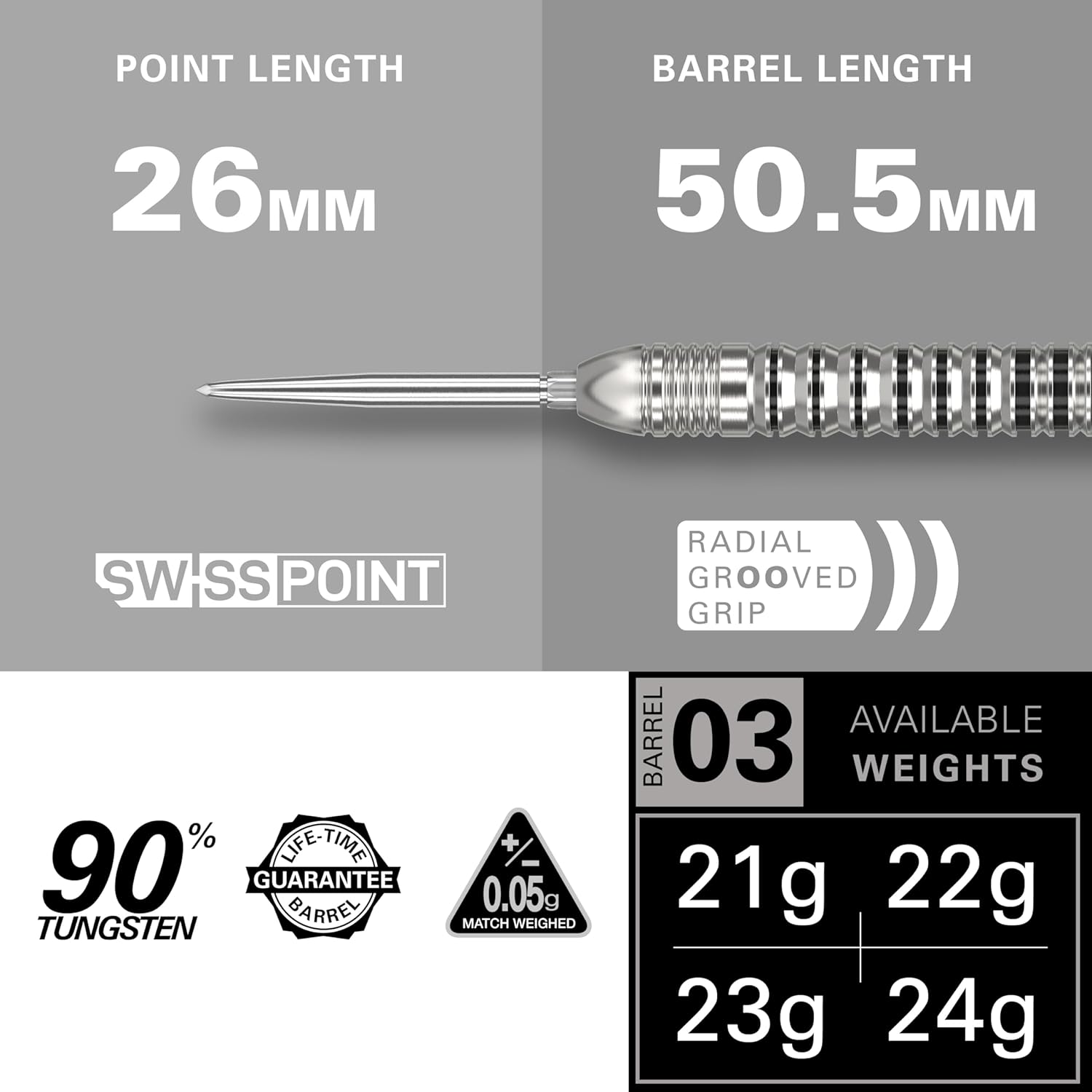 TARGET Darts EXO Edition 90% Tungsten Steel Tip Darts Set – Steel Point Dart Sets. Swiss Point Darts with Pro Grip Shafts and No.6 Flights. SP Tool Included | Professional Dart Sets