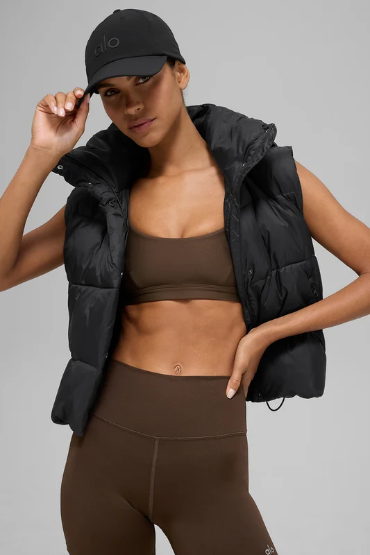 Gold Rush Puffer Vest