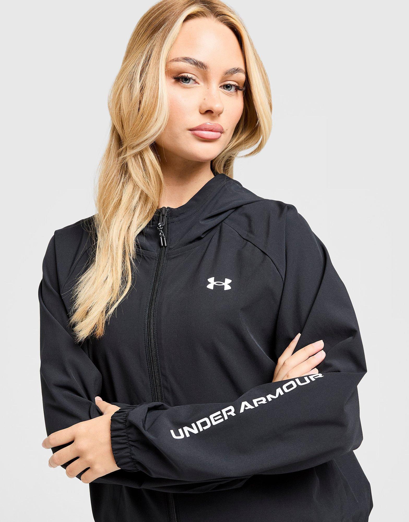 Under Armour Woven Windbreaker Full Zip Jacke Damen