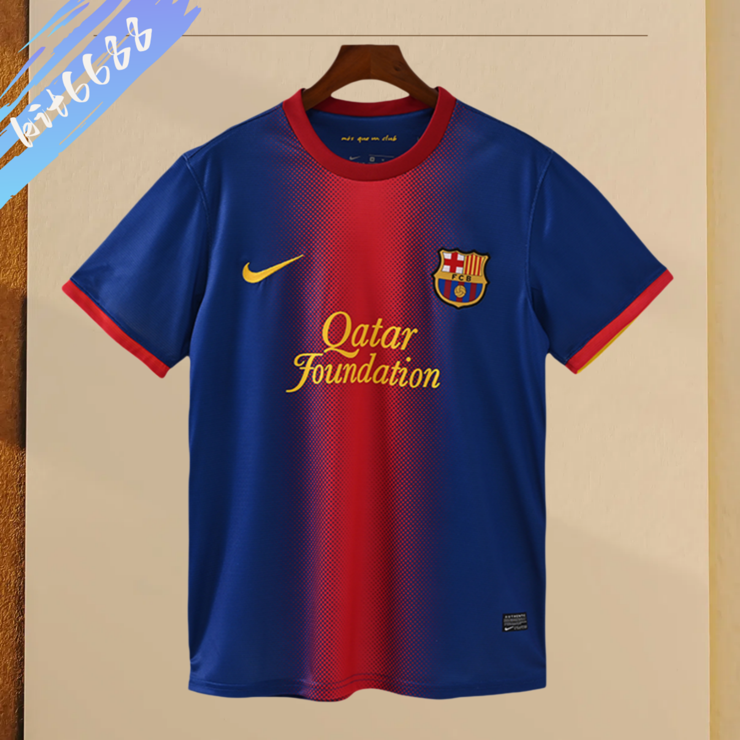 2012/2013 Barcelona Home Retro Football Shirt