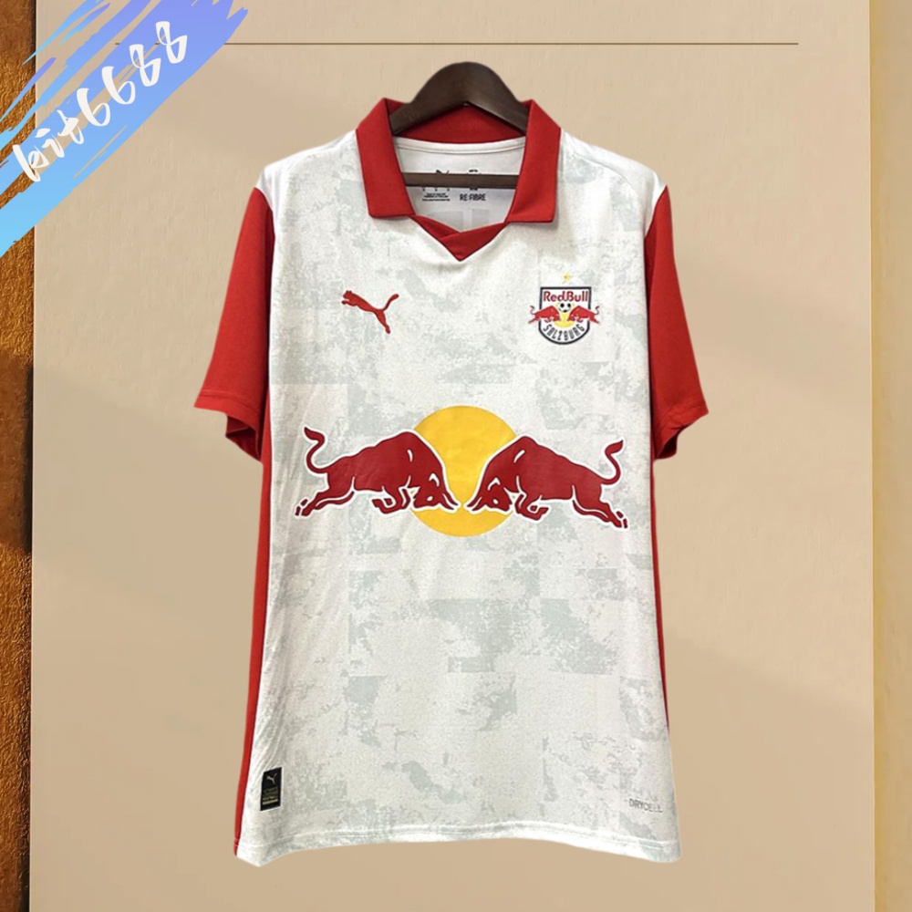 2025/2026 RB Leipzig Red and White Football Shirt (Player Edition)