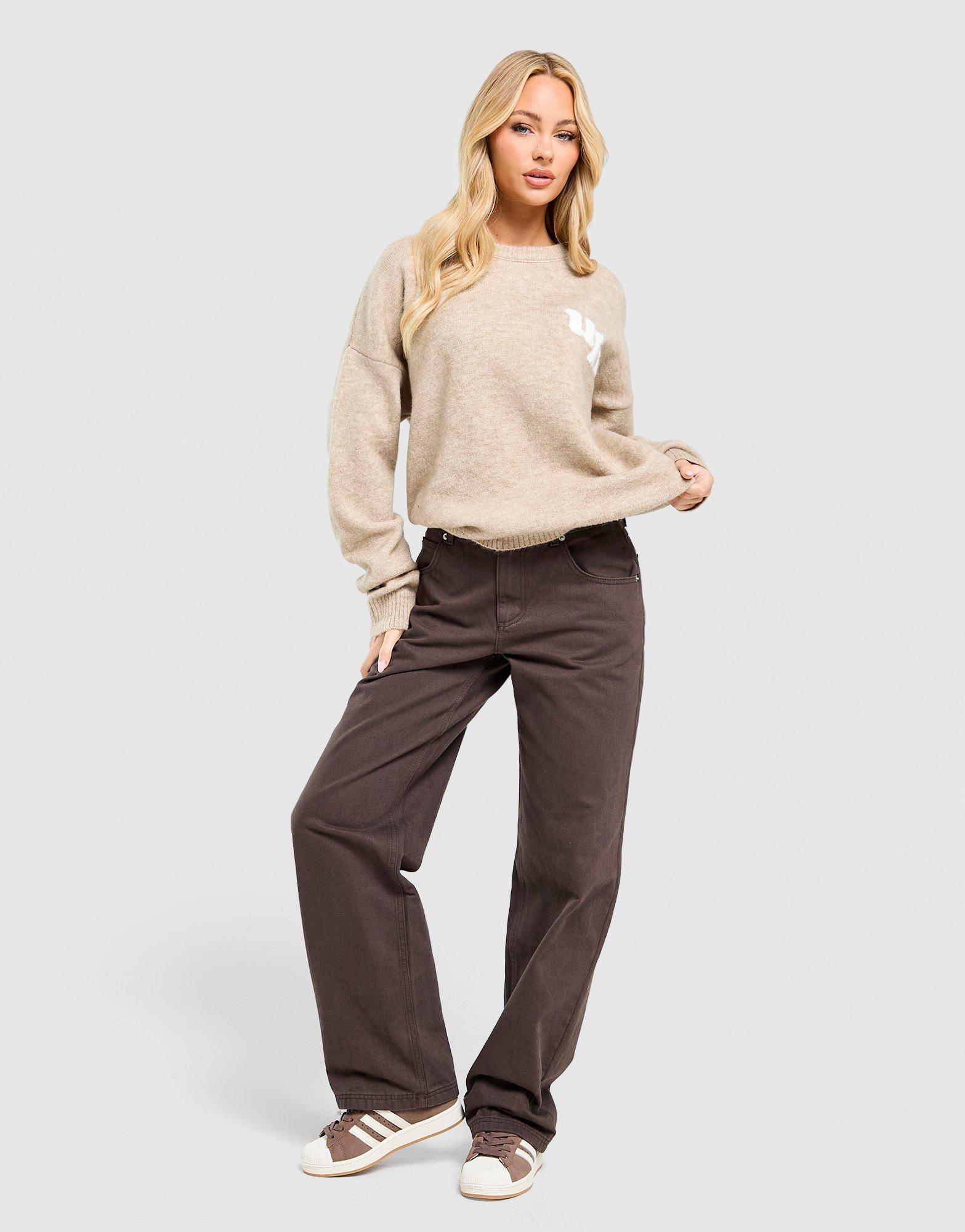 Unlike Humans Mid-Rise Loose Jeans Damen