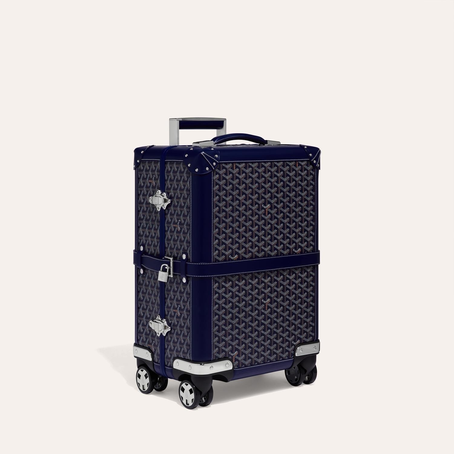 Bourget PM Trolley Case Navy Blue