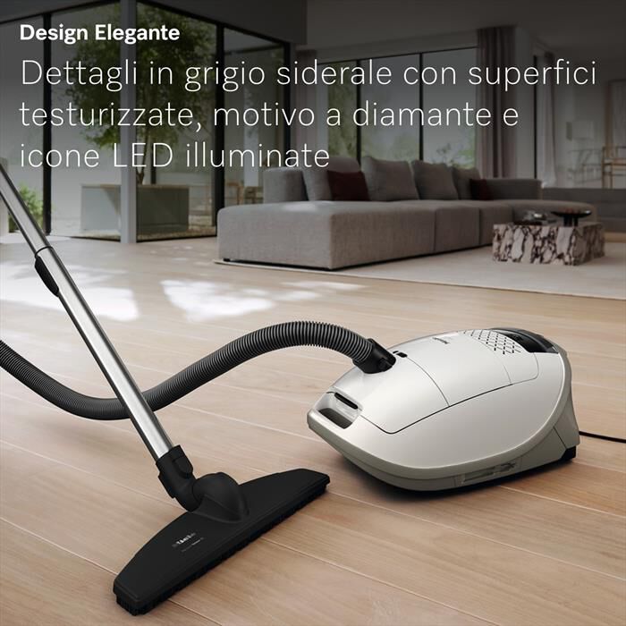 MIELE - Aspirapolvere a traino GUARD M1 PARQUET FLEX-Bianco Brillante