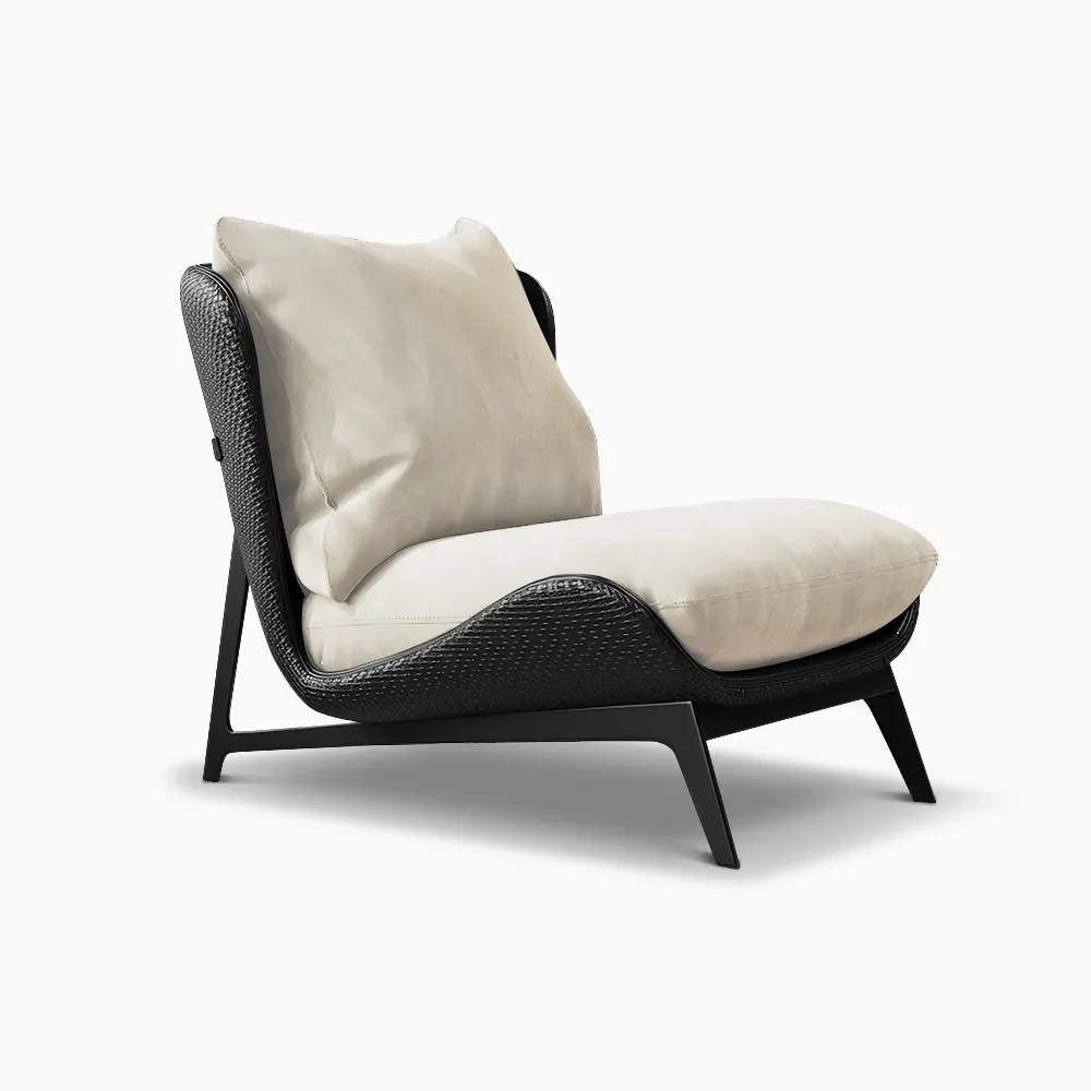 Modern Leisure Chair for Home & Commercial Use, Comfortable Accent Armchair for Living Room, Cafe, Hotel