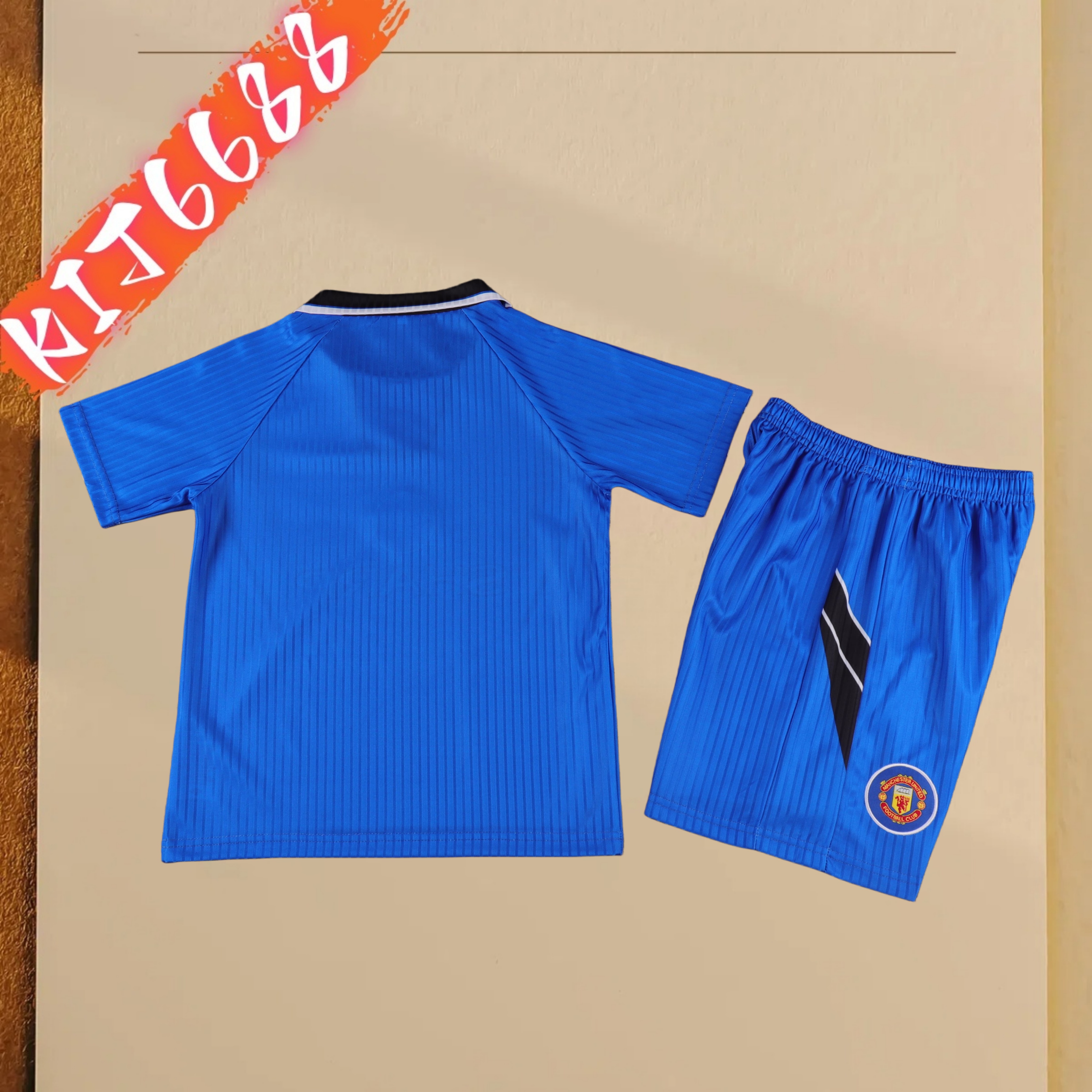 96/98 Manchester United Third Away Retro Football Shirt ( Kids Kit )