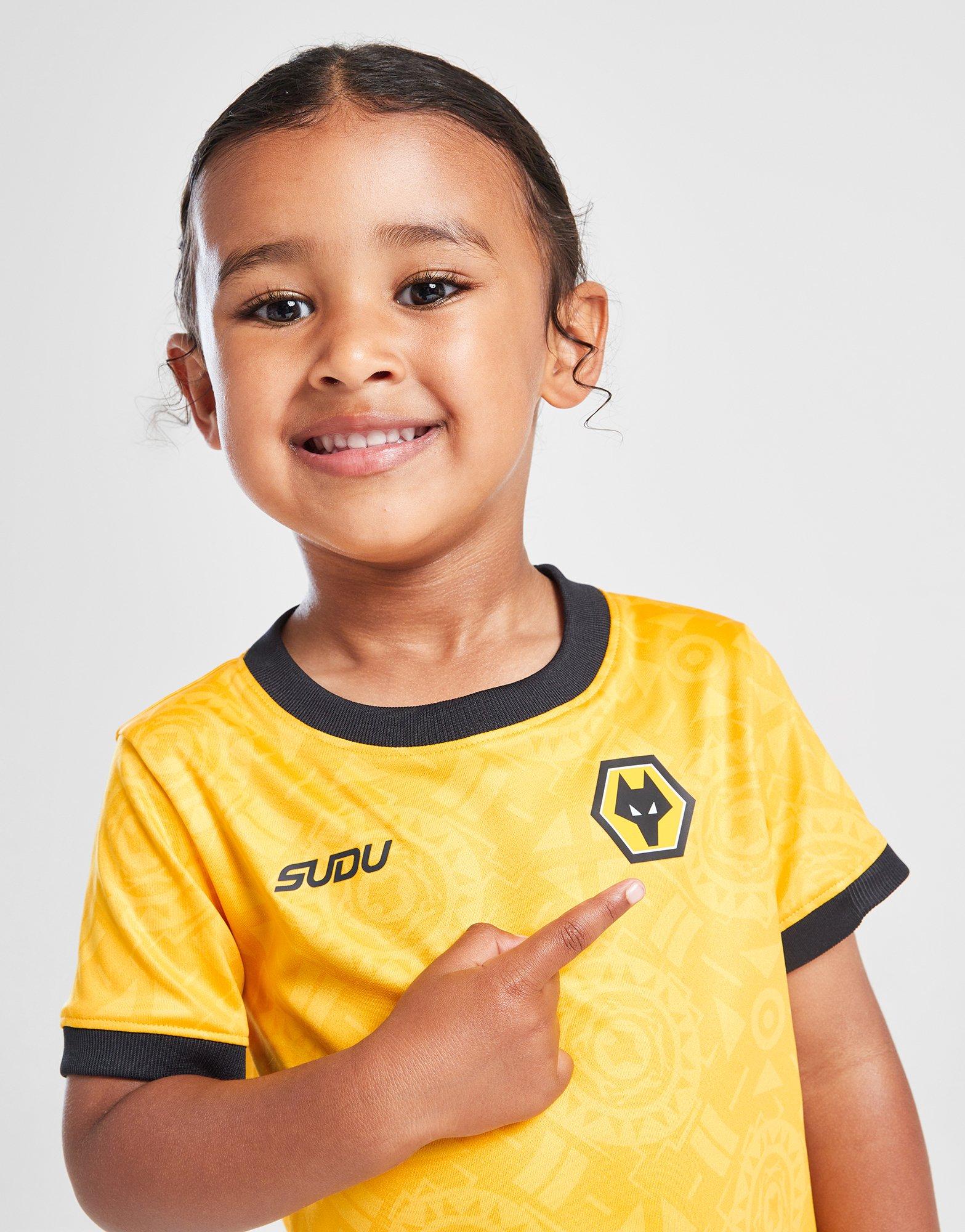 SUDU Wolverhampton Wanderers FC 25/25 Heim Trikotsatz Kleinkinder