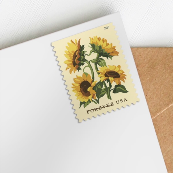 2026 Sunflowers Stamps