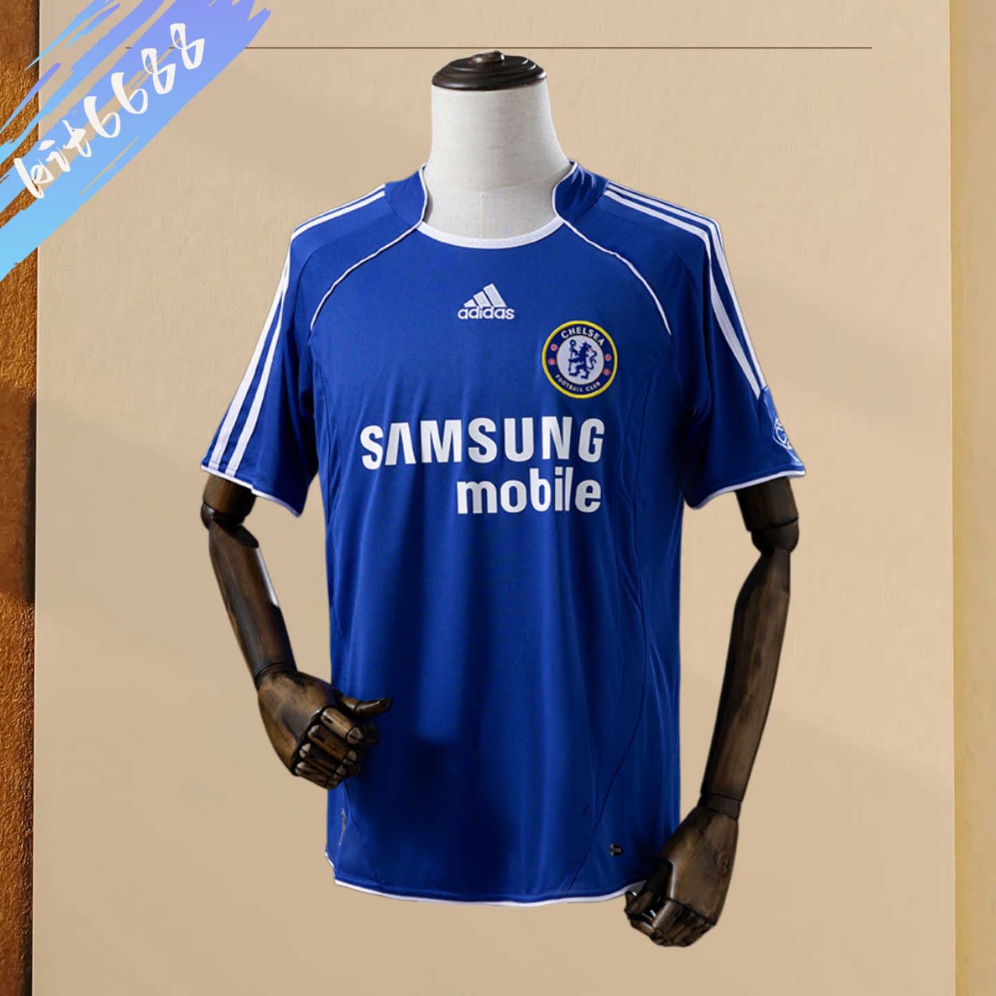 2006/2007 Chelsea Home Retro Football Shirt (Fans)