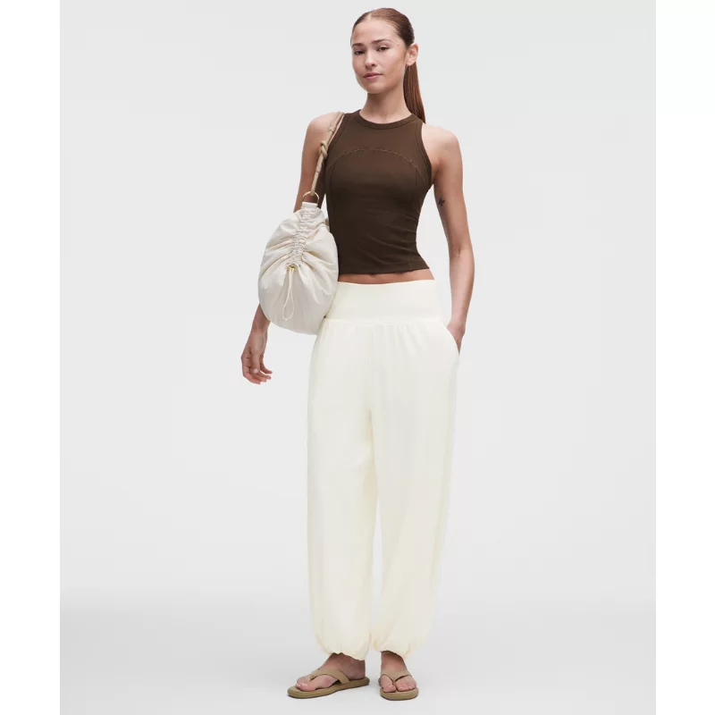 Nulu Cinch-Hem Drapey Pant