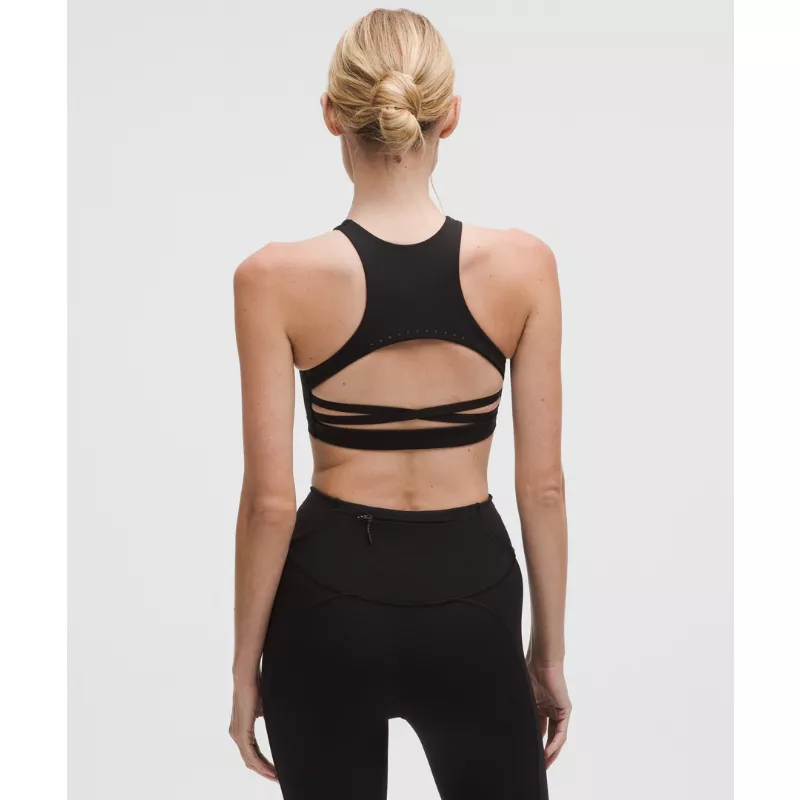 Nulux Strappy-Back Sports Bra Medium Support, B/C Cup