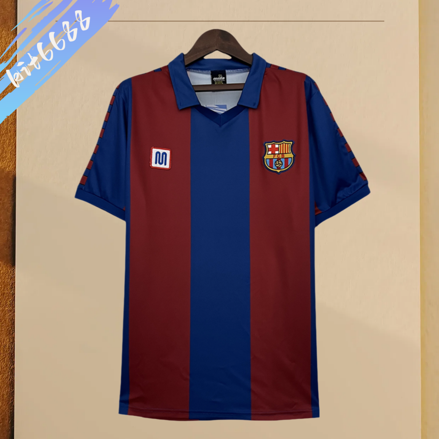 1980/1982 Barcelona Home Retro Football Shirt
