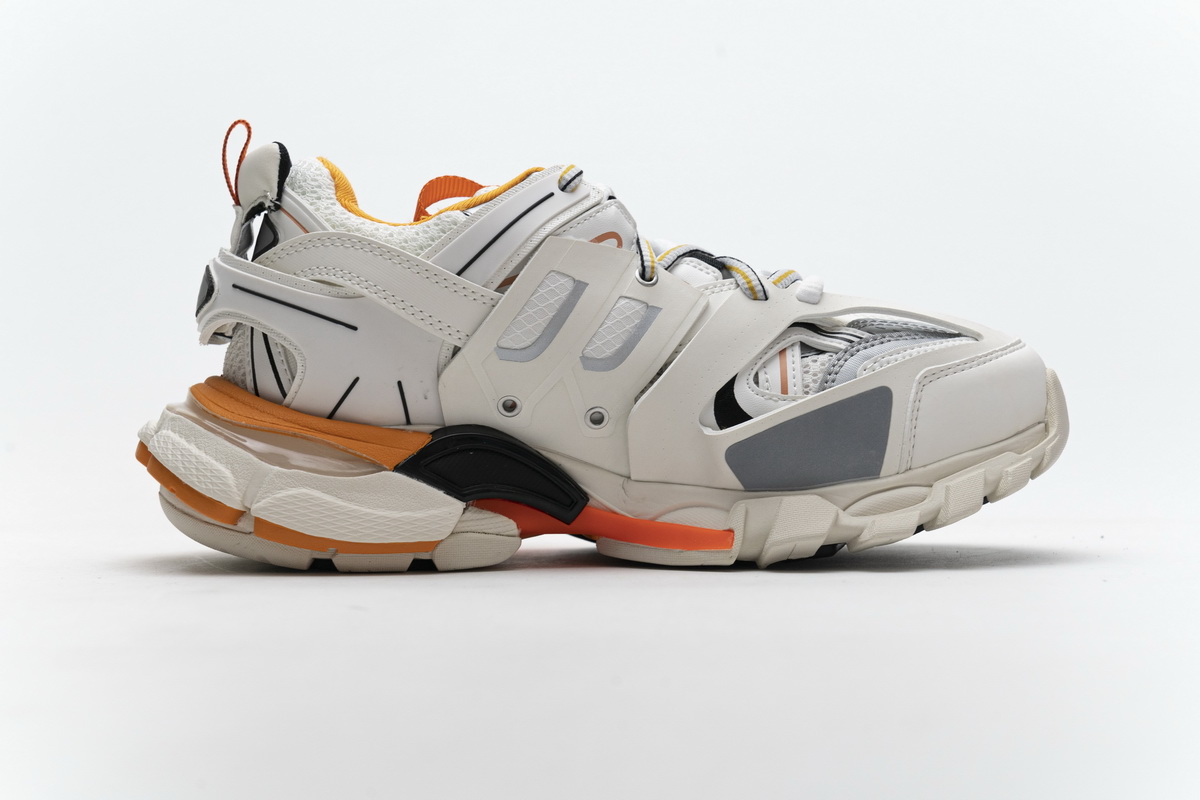 Balenciaga Track White Orange 542436 W1GB7 9059 (LED)