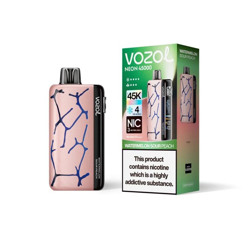 Vozol Neon 45000 Puffs Prefilled Disposable Vaporizer (10 pieces)