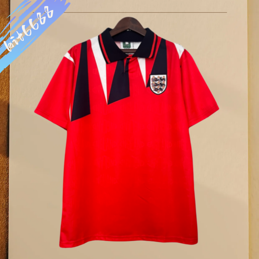 1992 England Away Retro Football Shirt