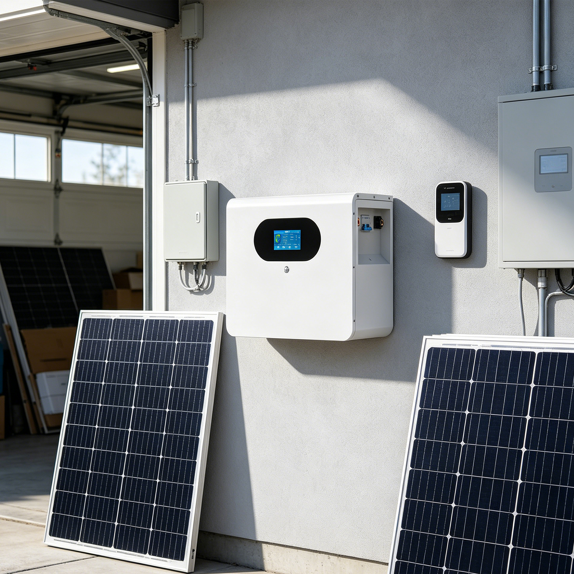 25.6V 200Ah 1P8S 5.12KWH Wall-mounted Battery