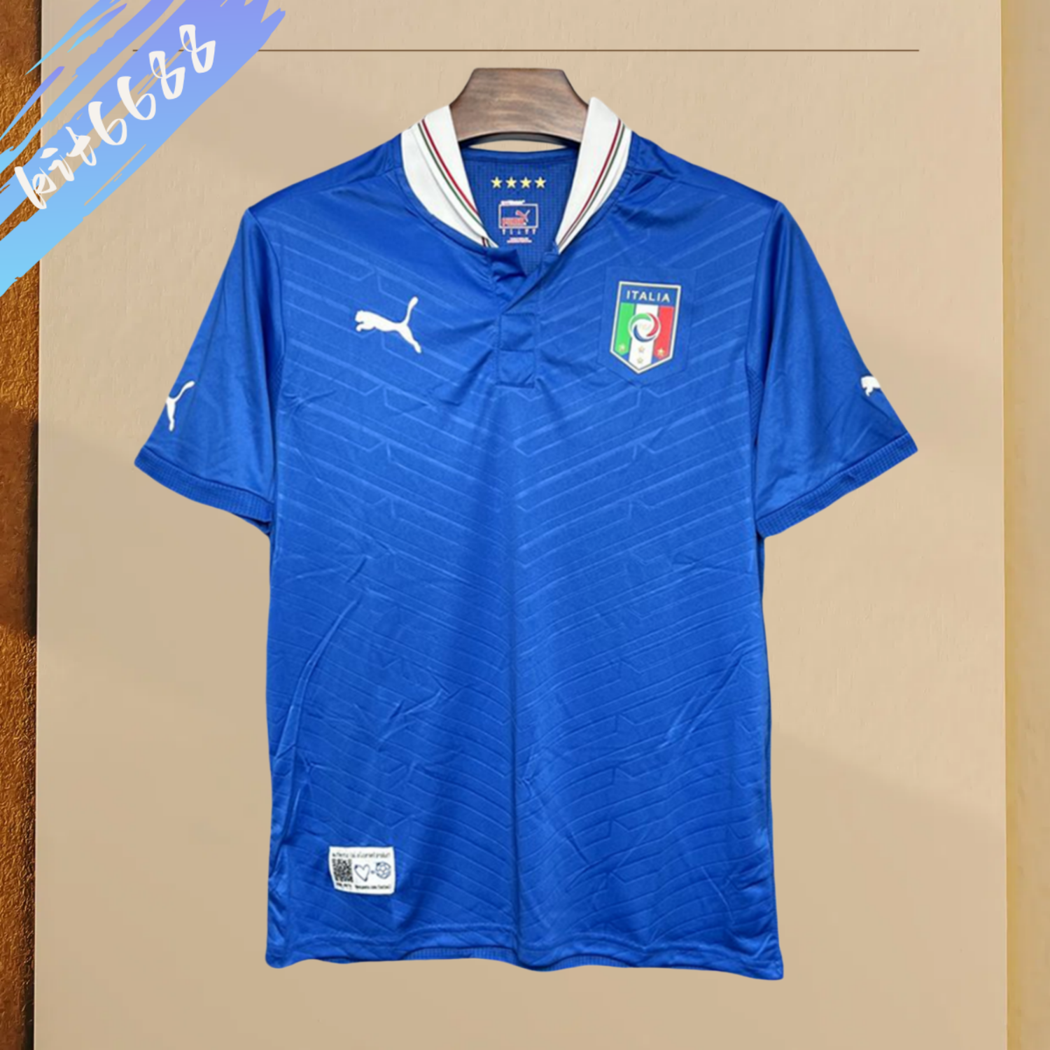2012 Italy Home Retro Football Shirt