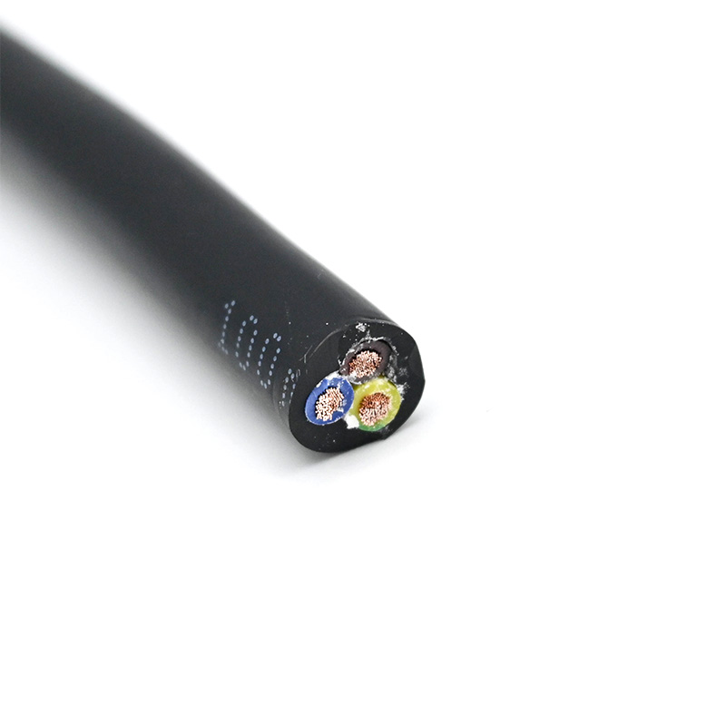 10m H05VV5-F Cable 3x 2.5mm2 TR502-10-BLK