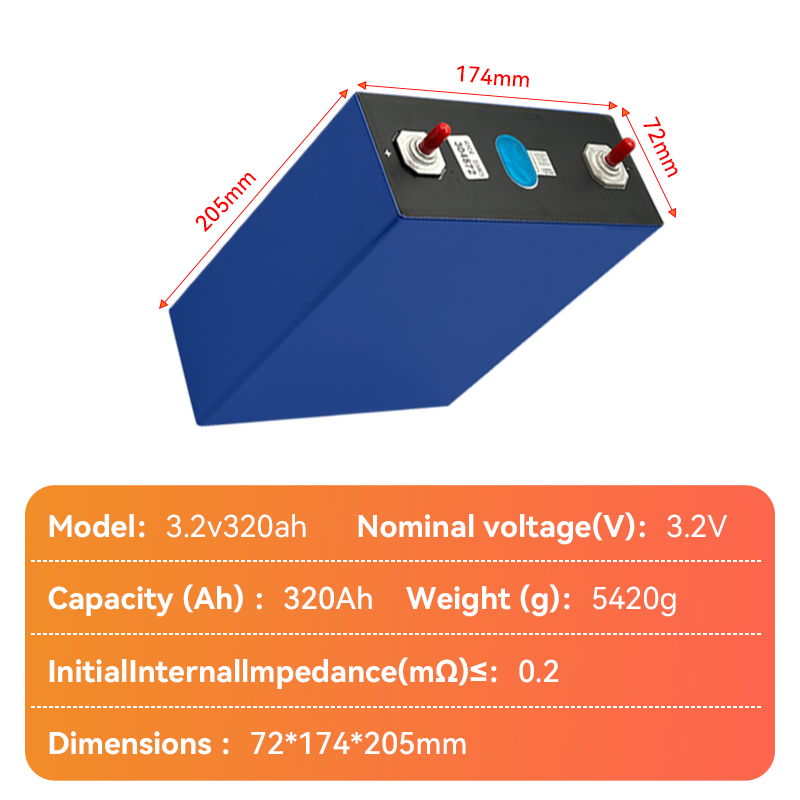 3.2v 320ah Lifepo4 Battery
