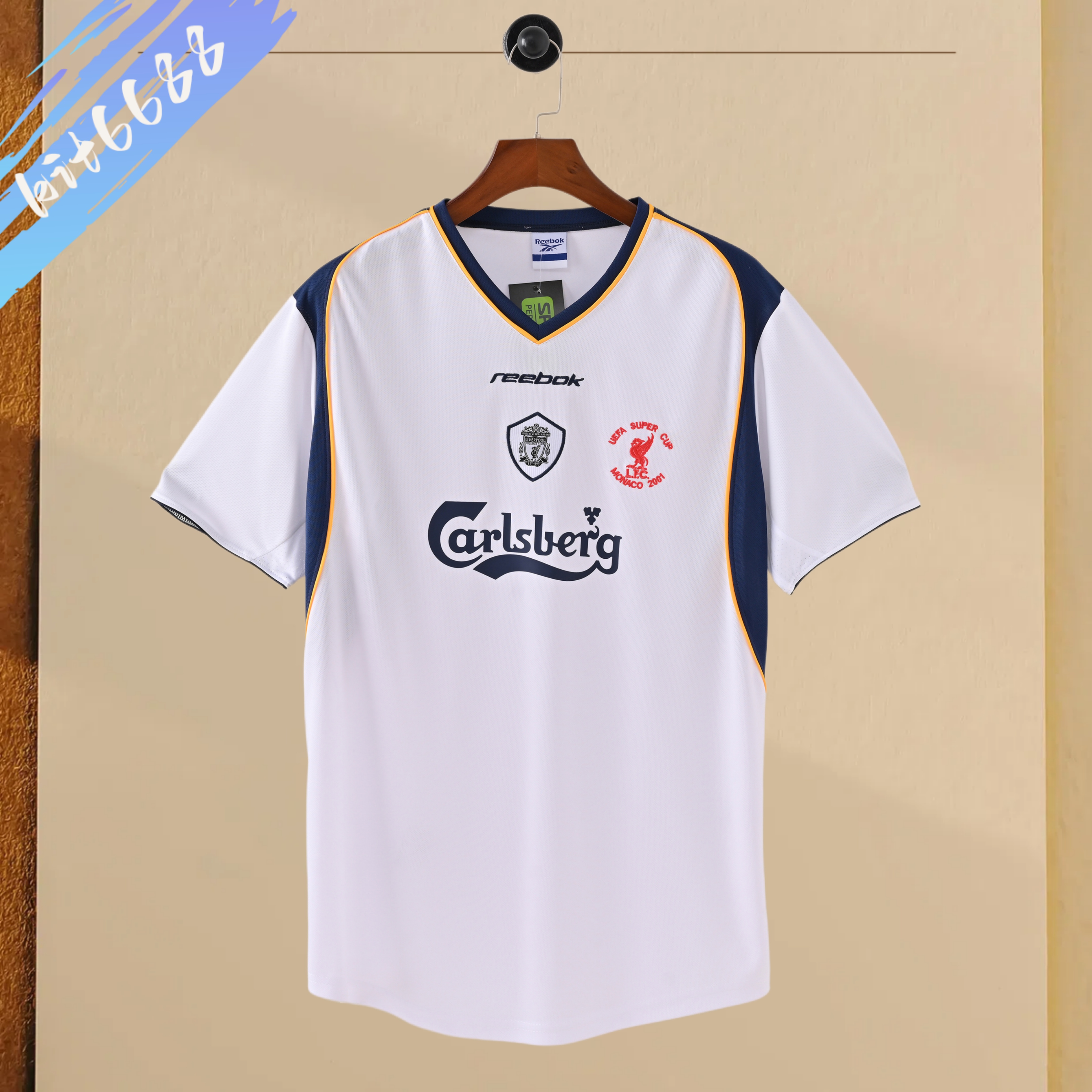 01/02 Liverpool Away Retro Football Shirt