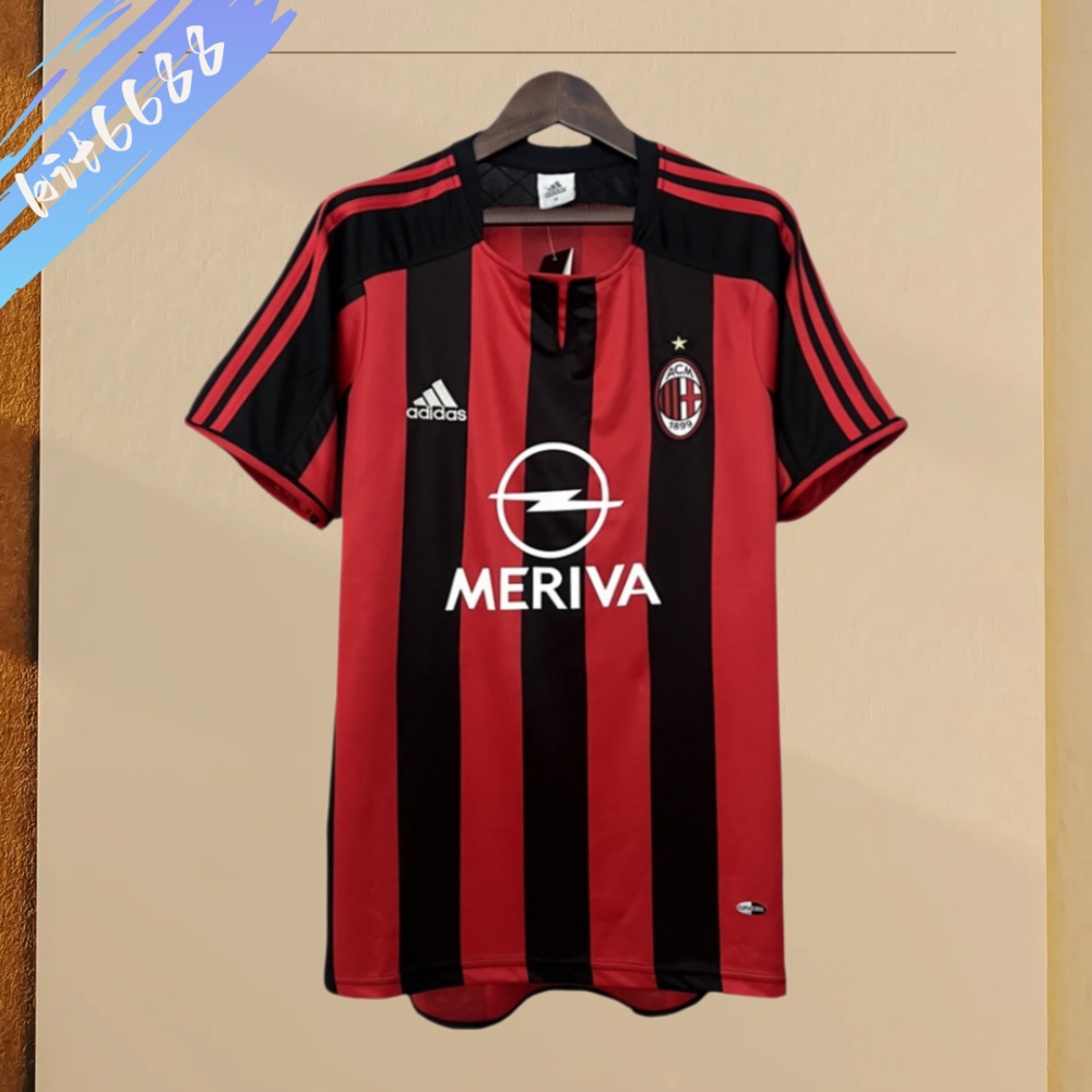 2003/2004 AC Milan Home Retro Football Shirt