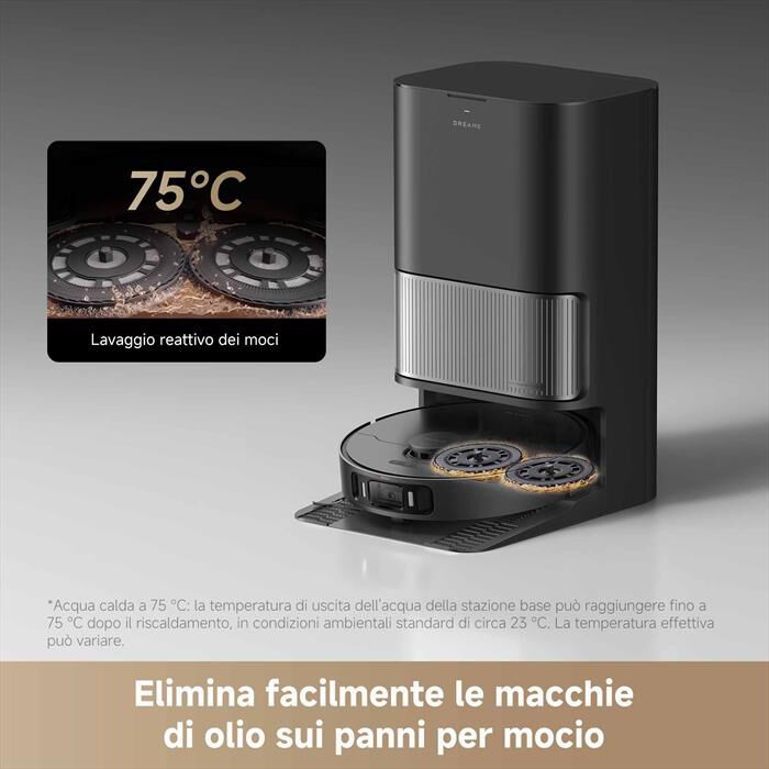 DREAME - Robot aspirapolvere lavapavimenti L40 VIM ULTRA AE-Nero