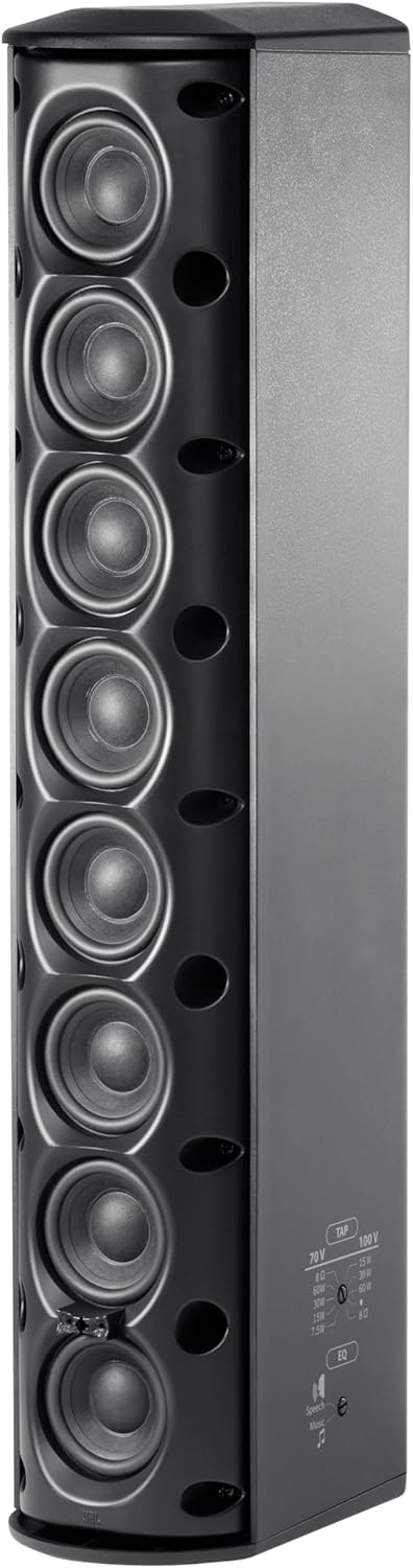 JBL Professional CBT 50LA-1 Compact Line Array Column Speaker with 8 2-Inch Drivers. 20-Inches Tall. Black