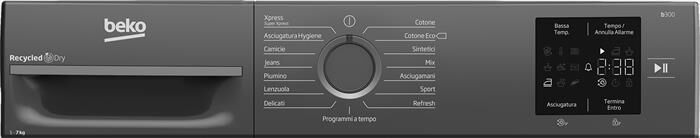 BEKO - ASCIUGATRICE BMEUTS372A 7KG-Grey,White