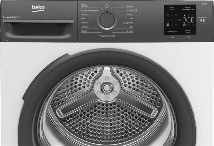 BEKO - ASCIUGATRICE BMEUTS372A 7KG-Grey,White