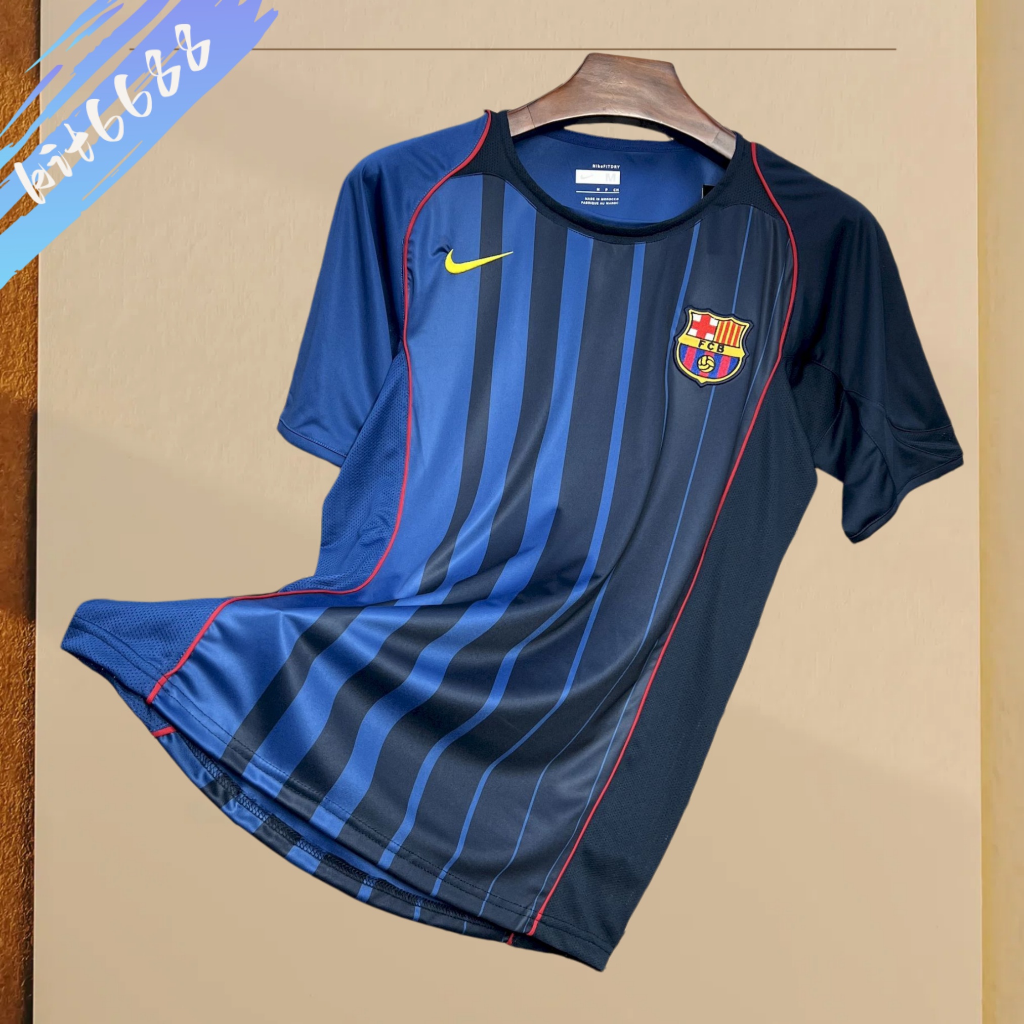 2004/2005 Barcelona Away Retro Football Shirt